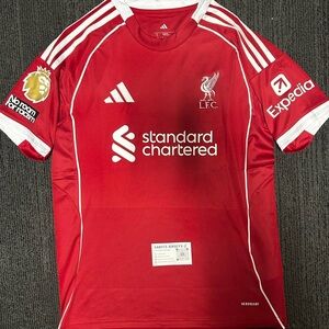 Liverpool 25/26 Home | Size large | Premier League Badges